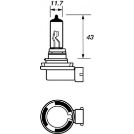 Žarulja 12V H11 55W