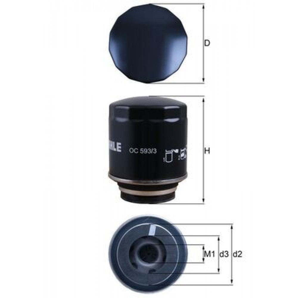 Filter ulja VW/Audi 1,4TFSI