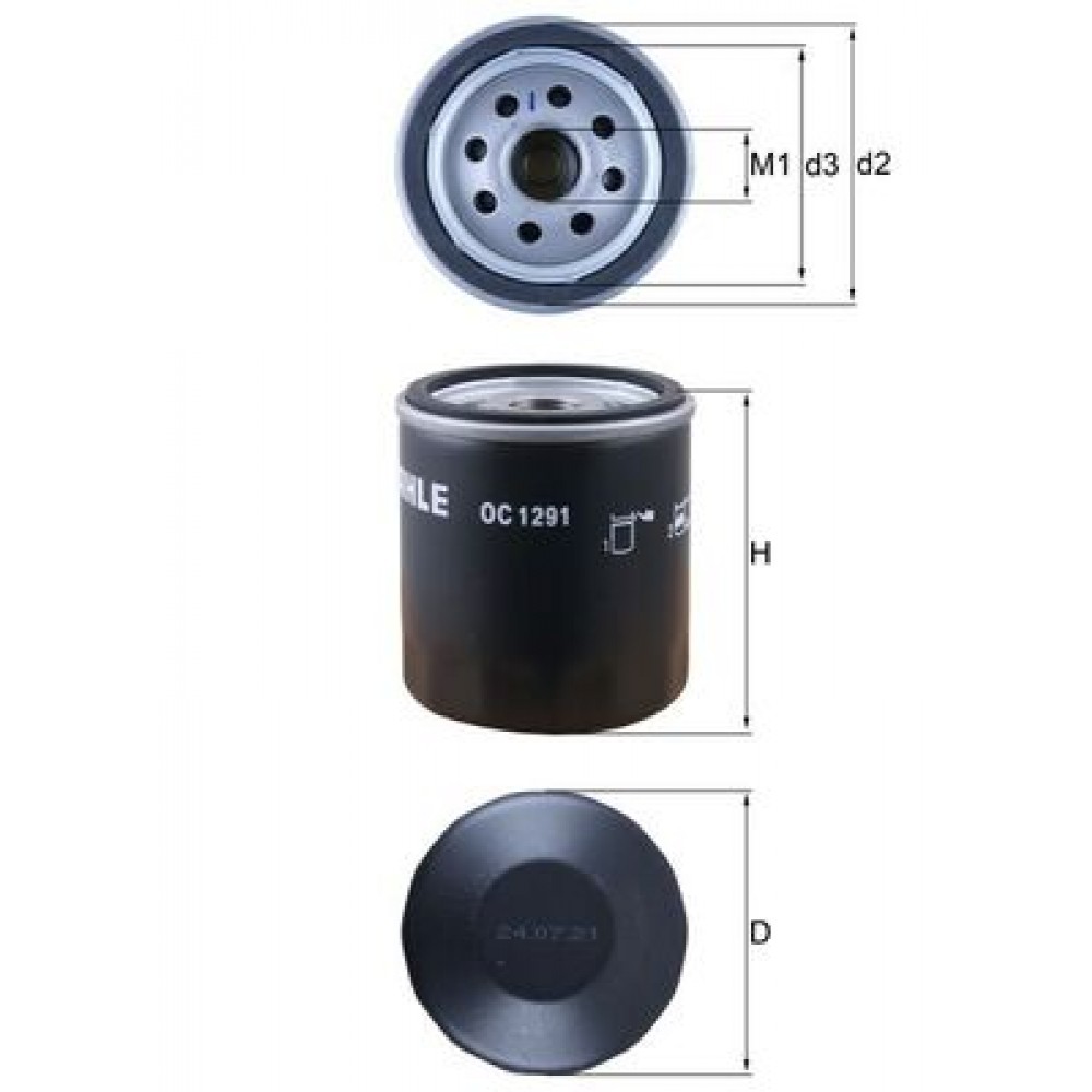 Filter ulja VW/Audi Polo 1,4TDI