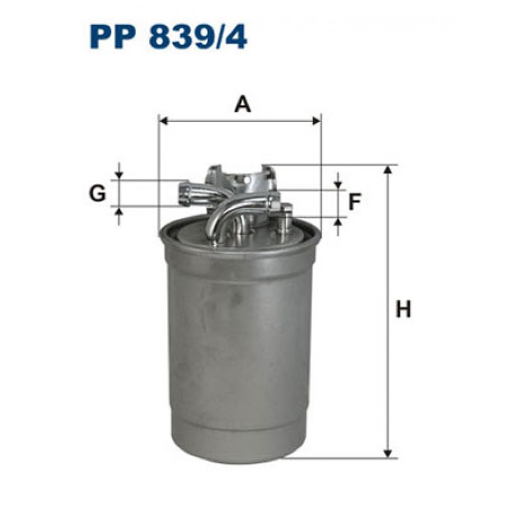 Filter nafte VW/Audi 2,5 TDI V6