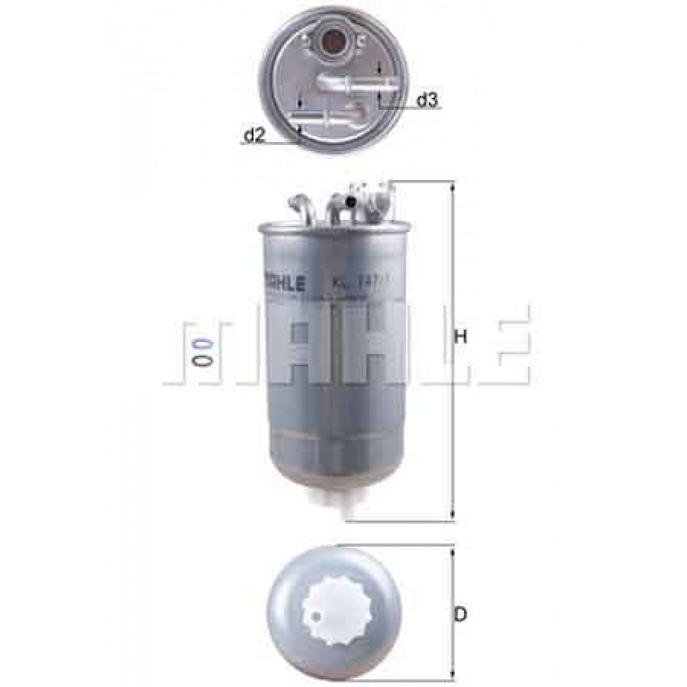Filter nafte Seat Leon/Toledo TDI
