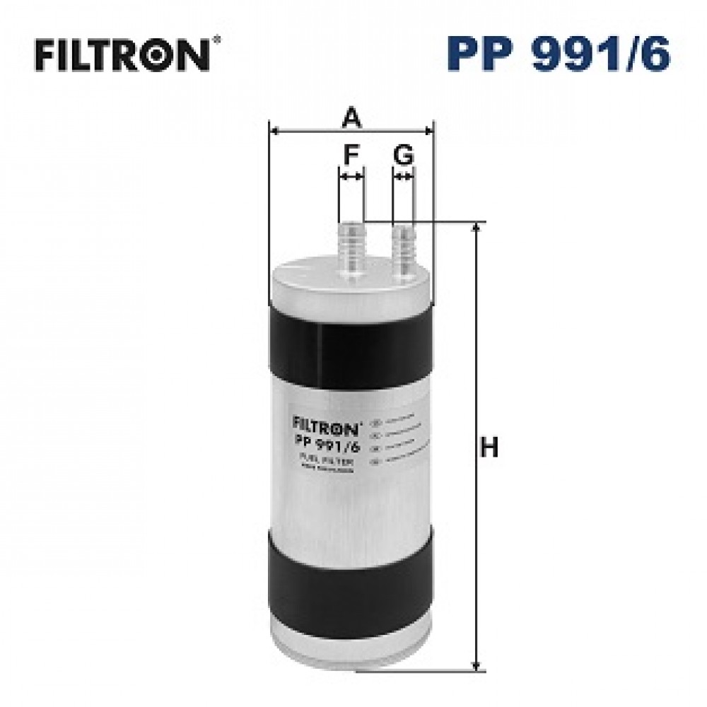 Filter nafte Audi A6/A7 TDI 2017-