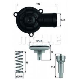Termostat VW/Audi 1,2/1,4TSI Mahle