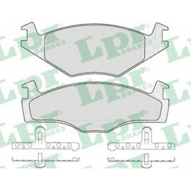 Disk pločice prednje VW/Audi Golf II 15mm Lpr