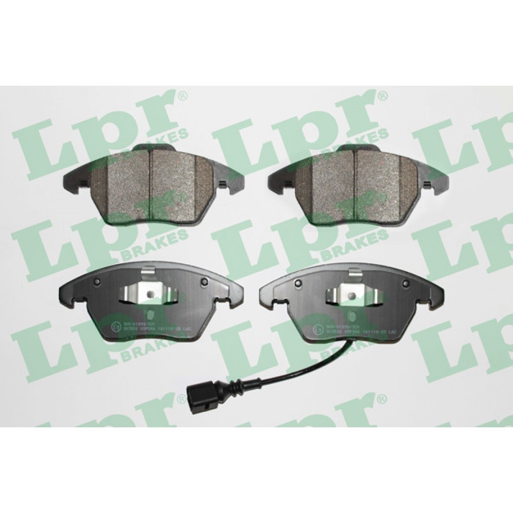 Disk pločice prednje VW/Audi Golf V/Passat 05- Lpr