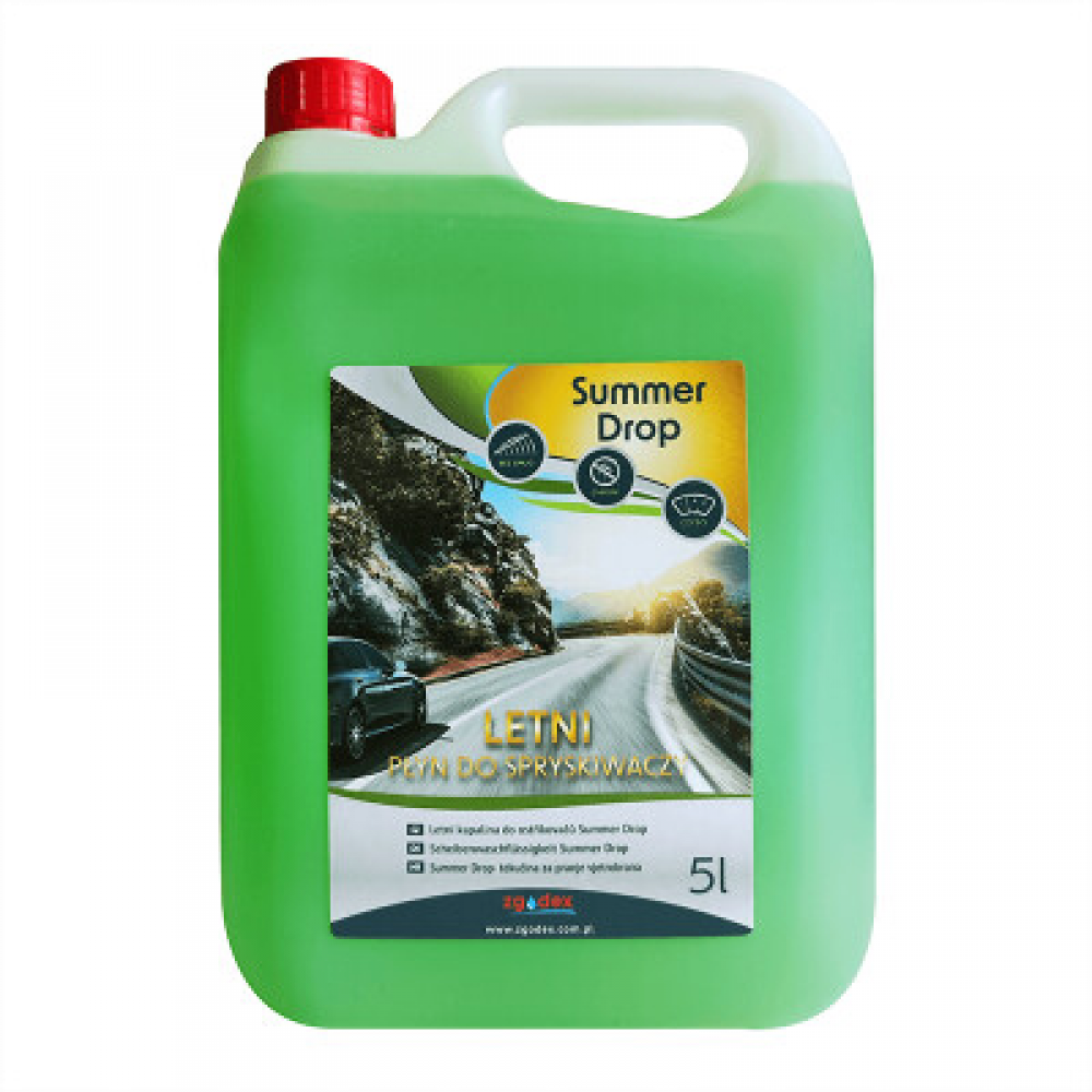 Tekućina za pranje stakla ljetna 5 litara